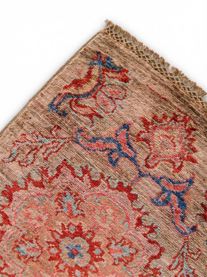 Detail image of 3' 5 x 4' 10 Hand Knotted Ariana Ziegler Rug