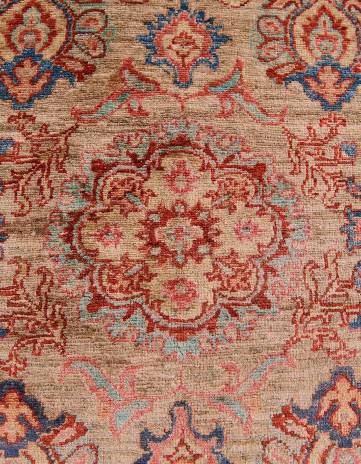 Detail image of 3' 5 x 4' 10 Hand Knotted Ariana Ziegler Rug