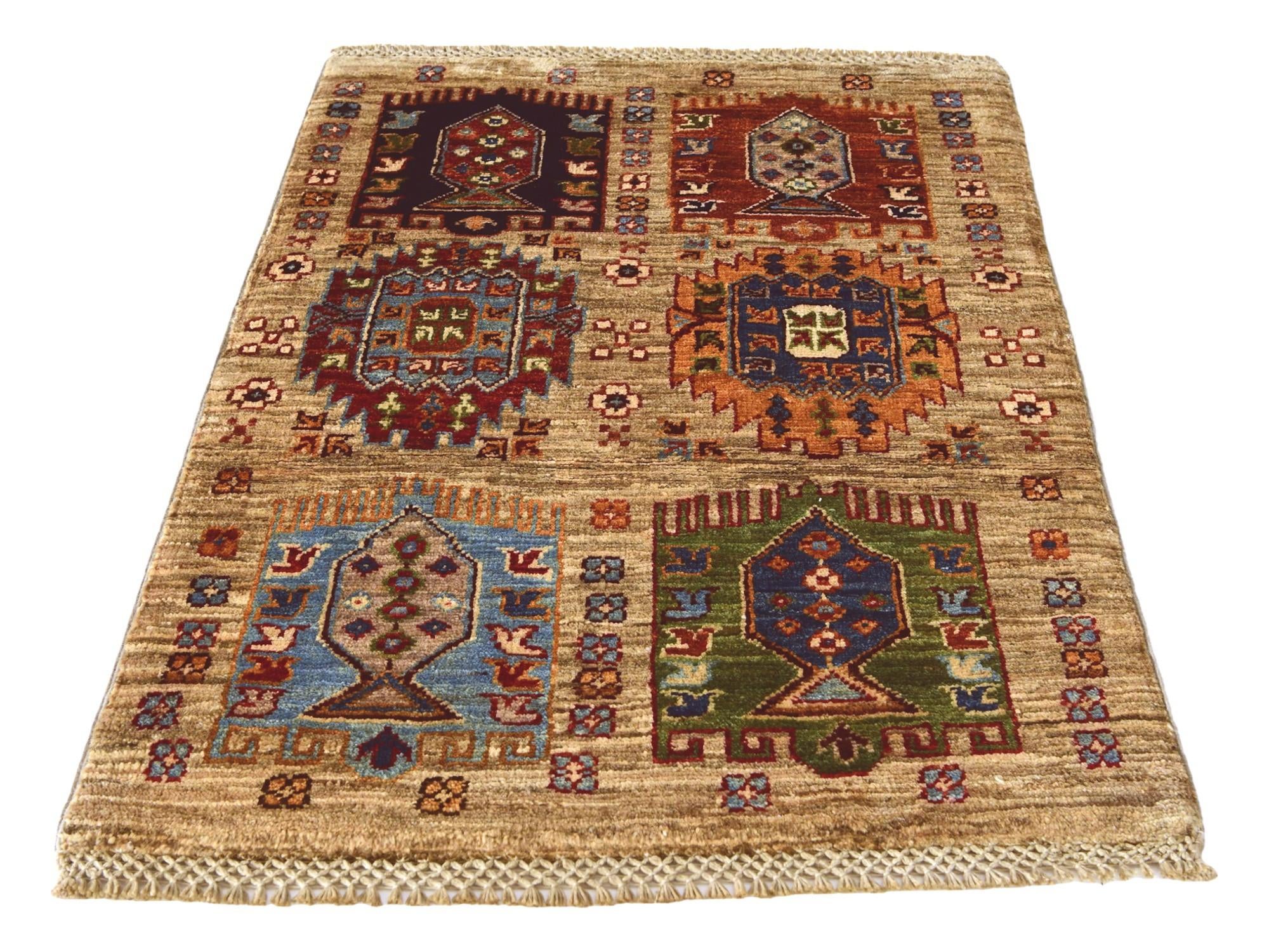 2' x 3' Hand Knotted Ariana Ziegler Rug