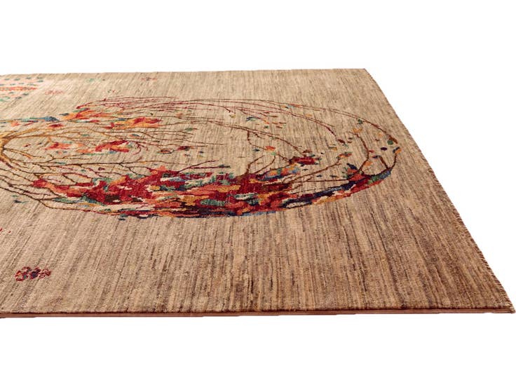 Detail image of 5' 3 x 7' Hand Knotted Ariana Ziegler Rug
