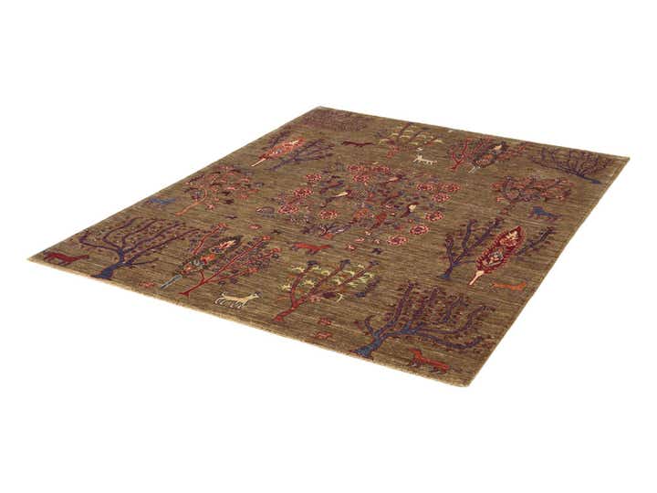 5' x 6' 7 Hand Knotted Ariana Ziegler Rug