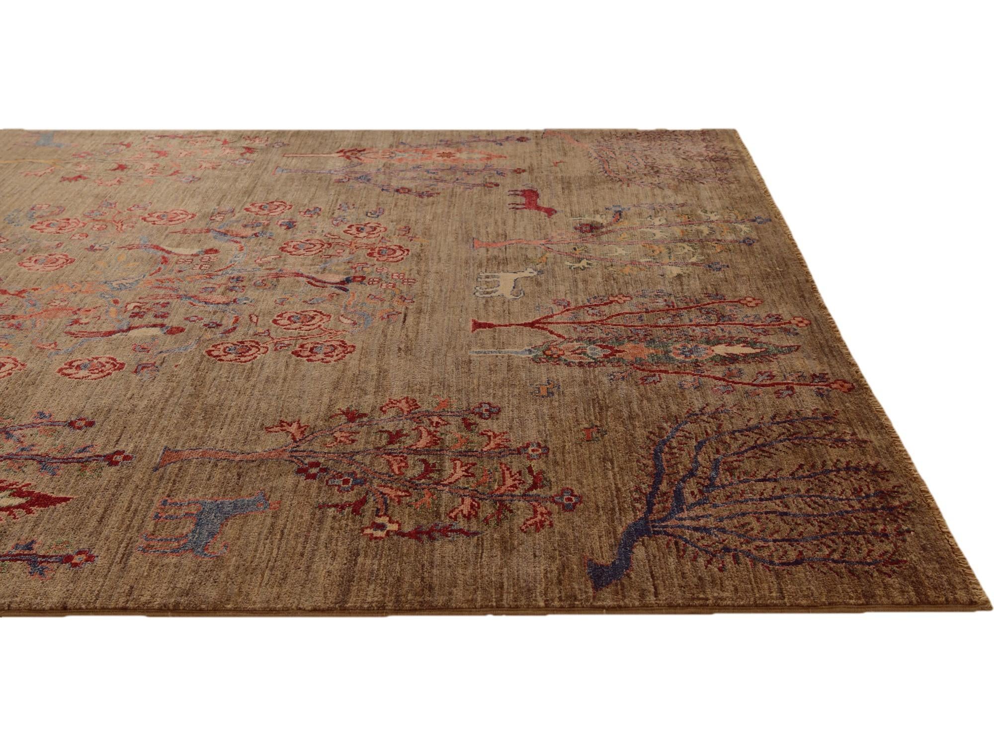 5' x 6' 7 Hand Knotted Ariana Ziegler Rug