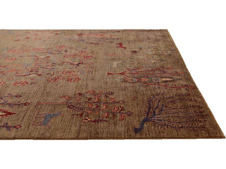 5' x 6' 7 Hand Knotted Ariana Ziegler Rug