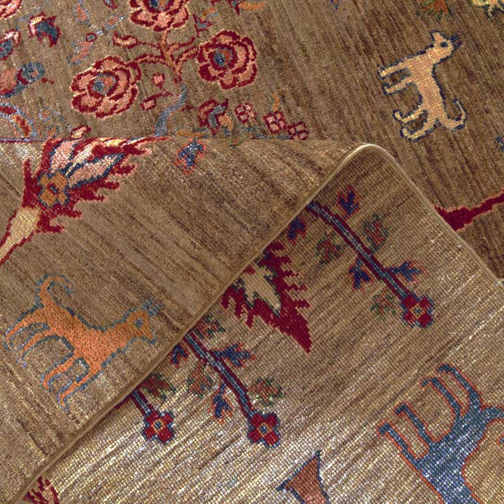5' x 6' 7 Hand Knotted Ariana Ziegler Rug