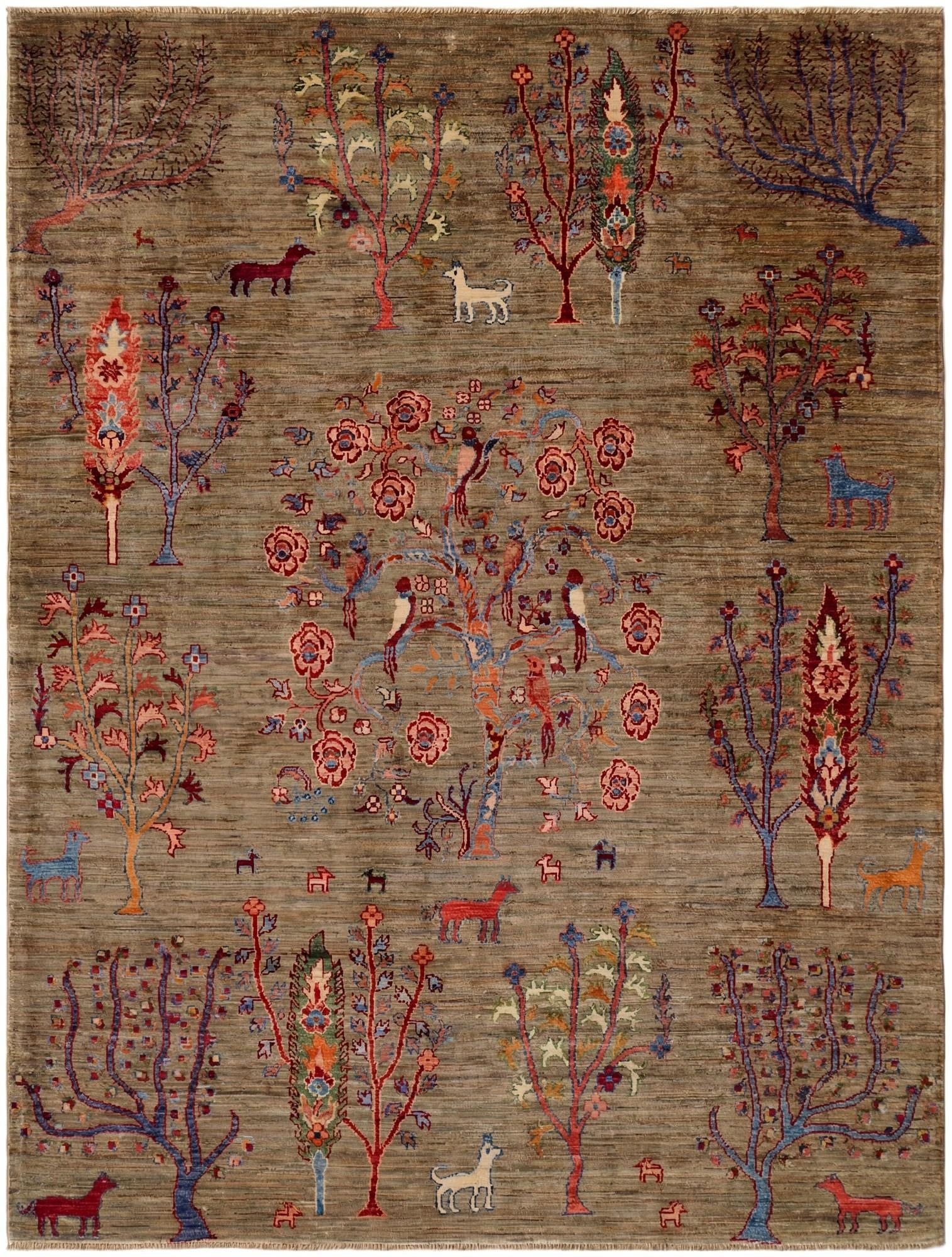 5' x 6' 7 Hand Knotted Ariana Ziegler Rug