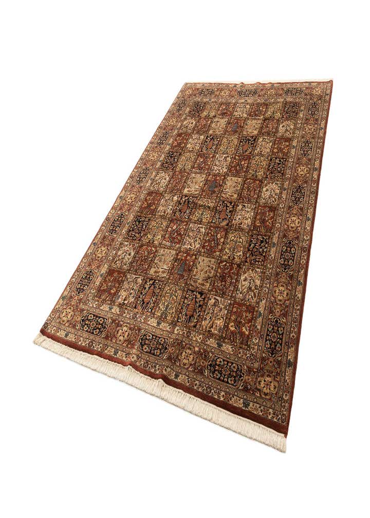 6' 8 x 9' 8 Hand Knotted Bakhtiar Oriental Wool Rug