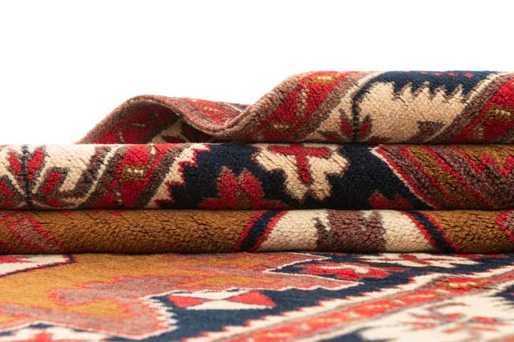 3' 7 x 6' Hand Knotted Balouch Oriental Wool Rug
