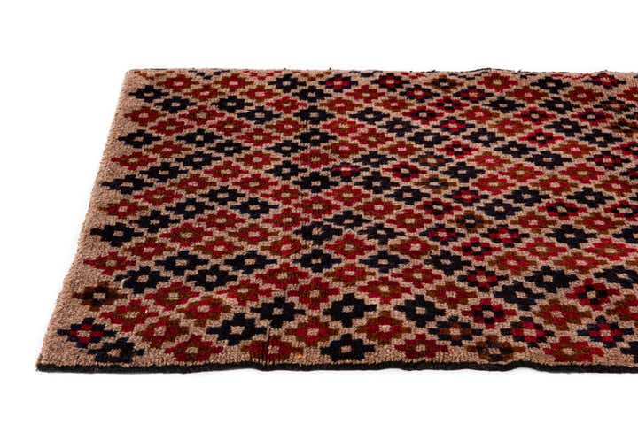 2' 10 x 4' 7 Hand Knotted Balouch Persian Wool Rug