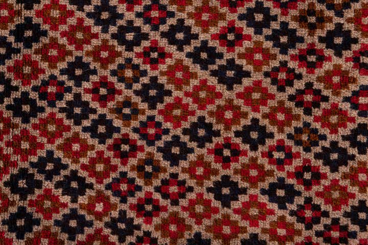 2' 10 x 4' 7 Hand Knotted Balouch Persian Wool Rug