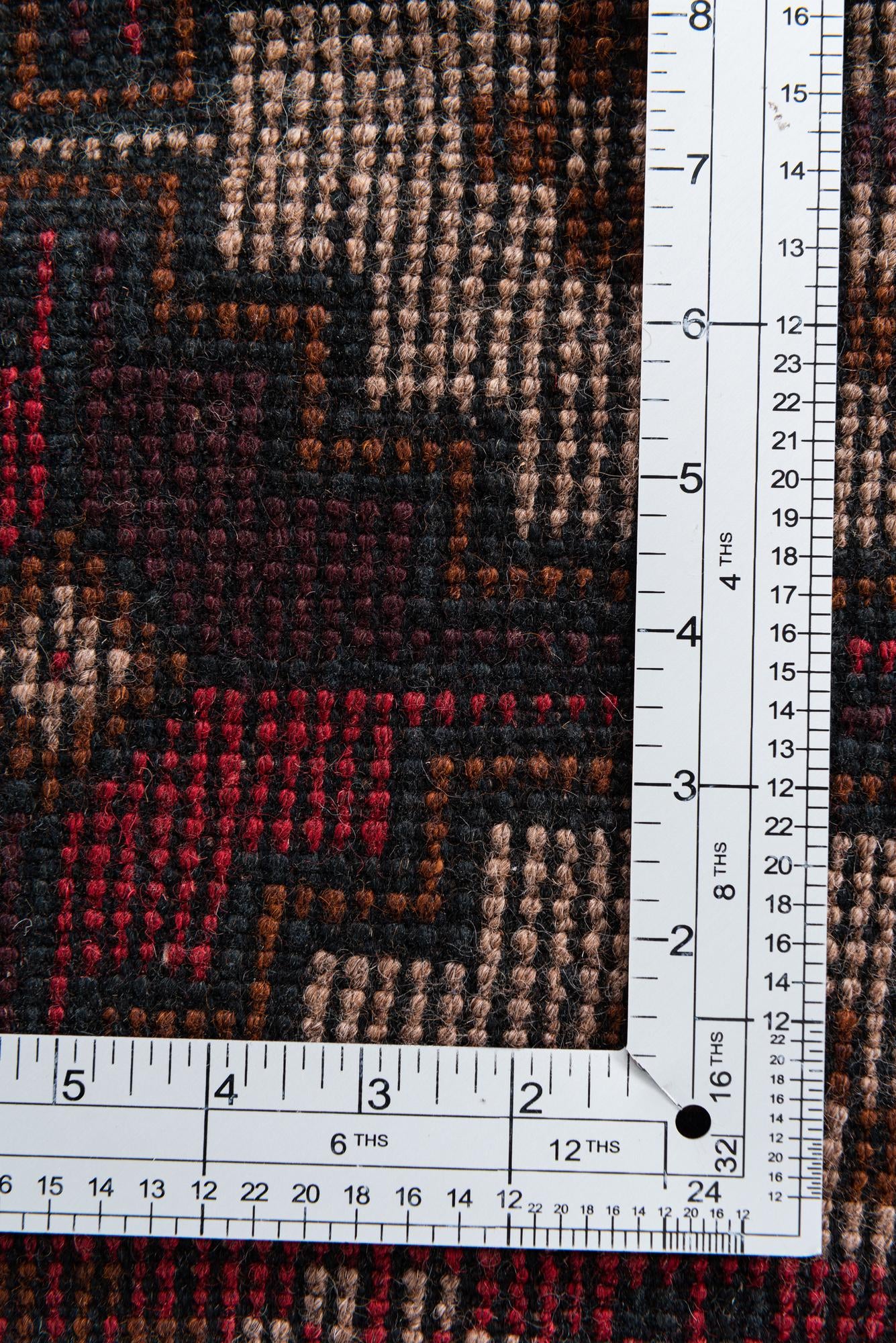 2' 9 x 4' 9 Hand Knotted Balouch Persian Wool Rug