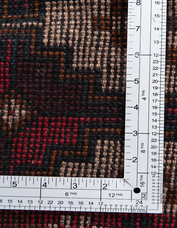 Detail image of 2' 9 x 4' 9  Hand Knotted Balouch Persian Wool Rug