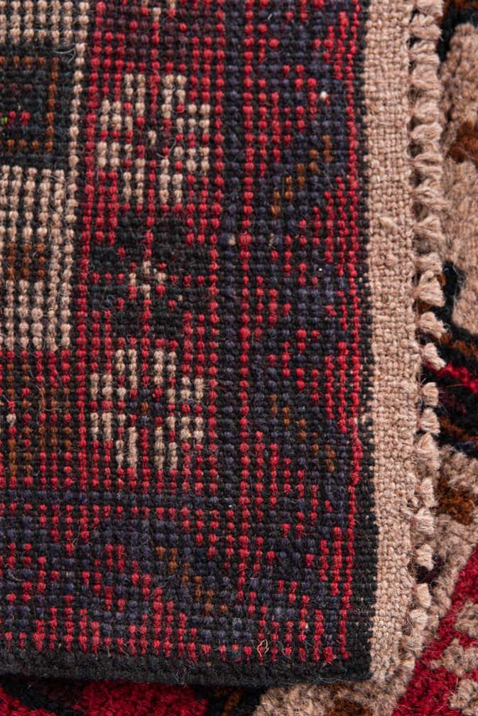 2' 9 x 4' 9 Hand Knotted Balouch Persian Wool Rug
