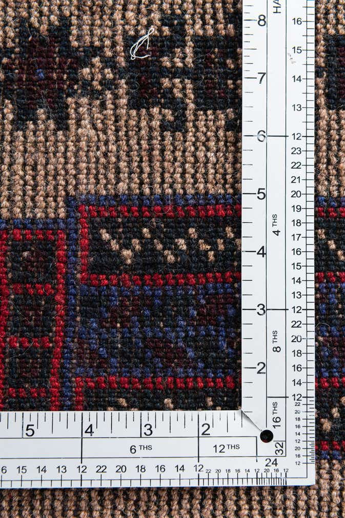 3' x 5' Hand Knotted Balouch Persian Wool Rug