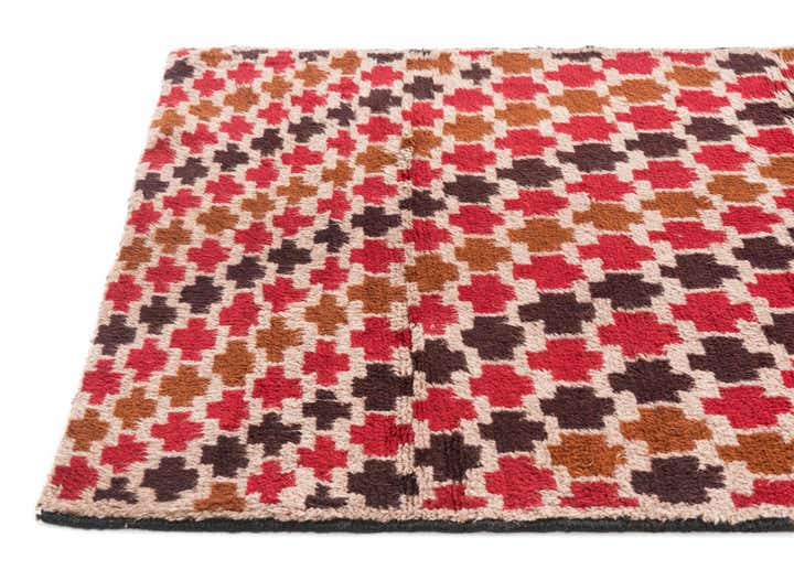 2' 9 x 4' 8 Hand Knotted Balouch Persian Wool Rug