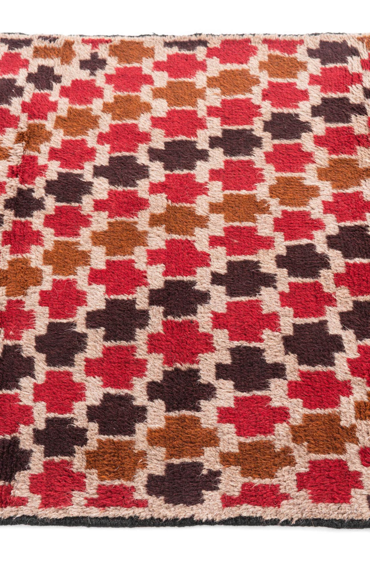 2' 9 x 4' 8 Hand Knotted Balouch Persian Wool Rug