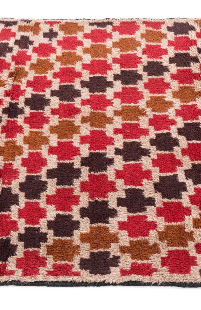 2' 9 x 4' 8 Hand Knotted Balouch Persian Wool Rug