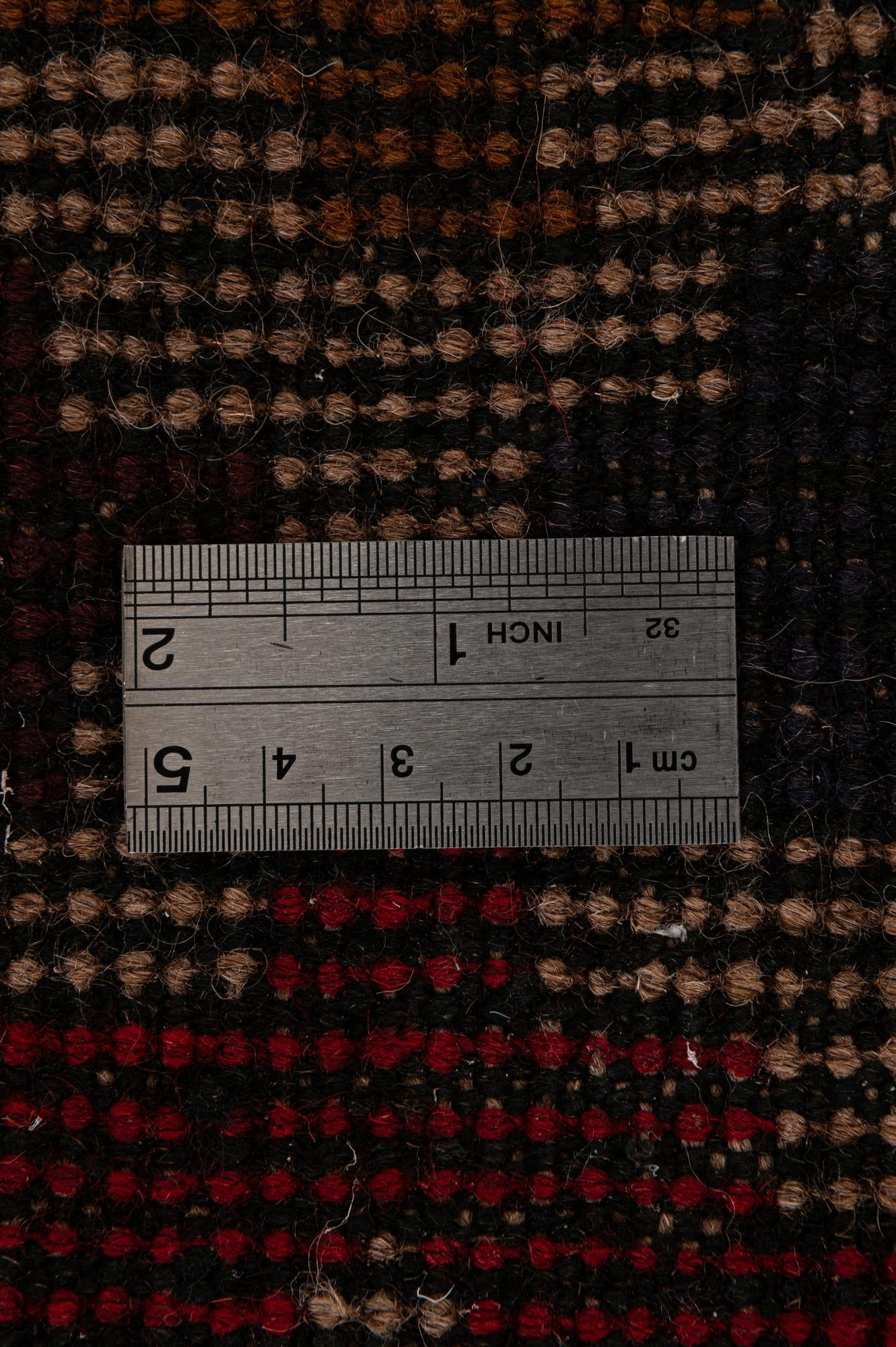 2' 10 x 4' 5 Hand Knotted Balouch Persian Wool Rug