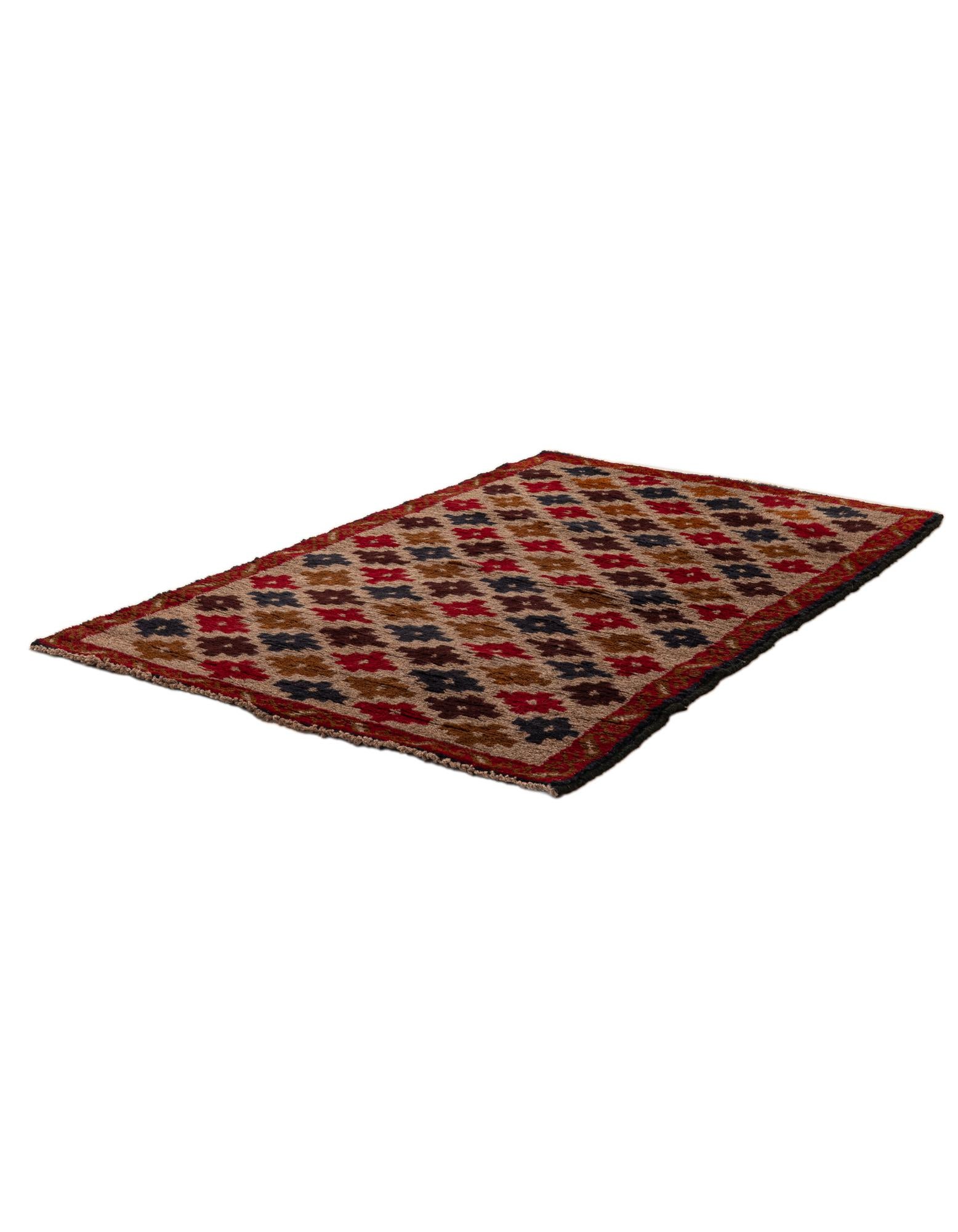 2' 10 x 4' 5 Hand Knotted Balouch Persian Wool Rug