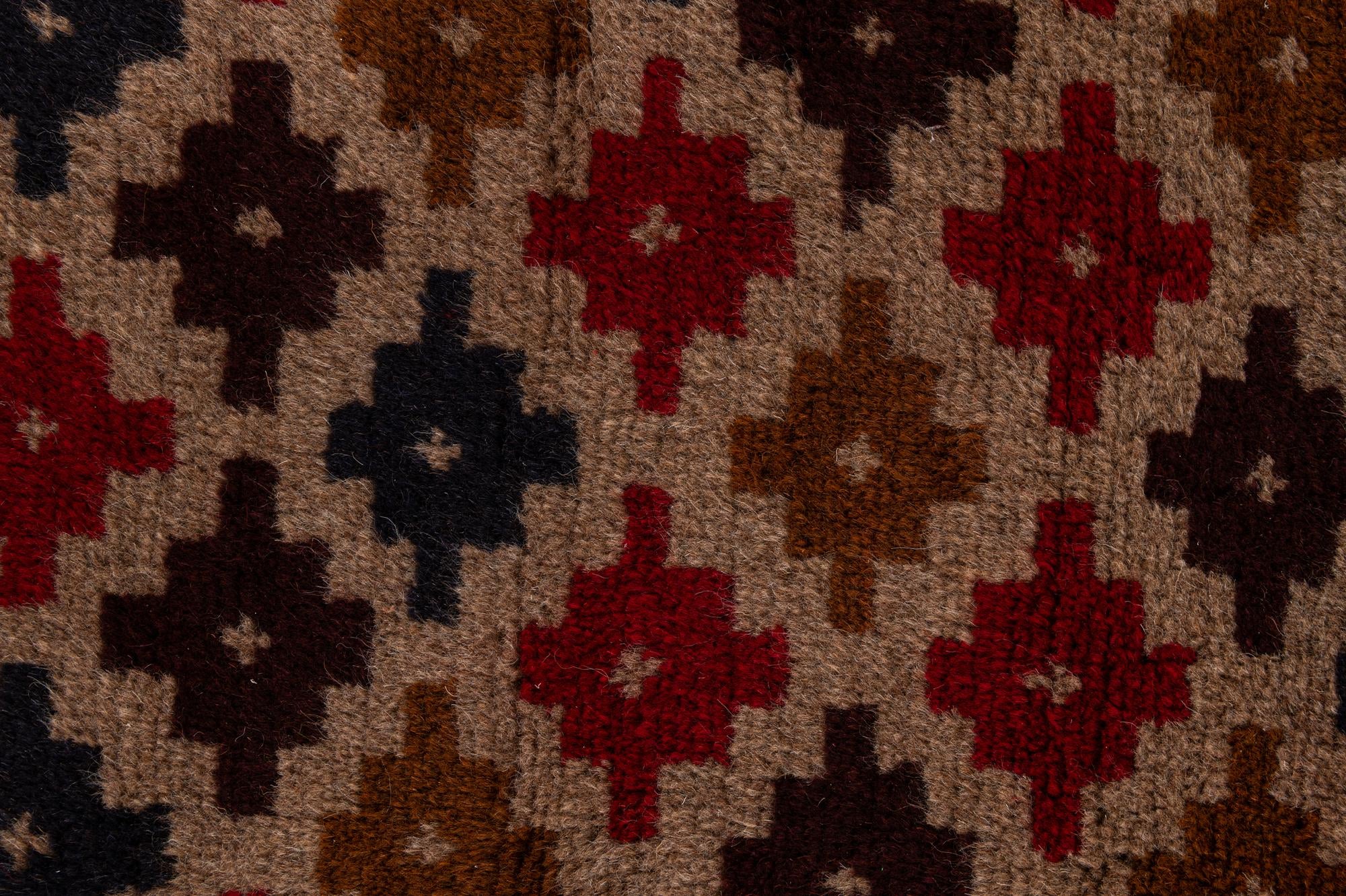 2' 10 x 4' 5 Hand Knotted Balouch Persian Wool Rug