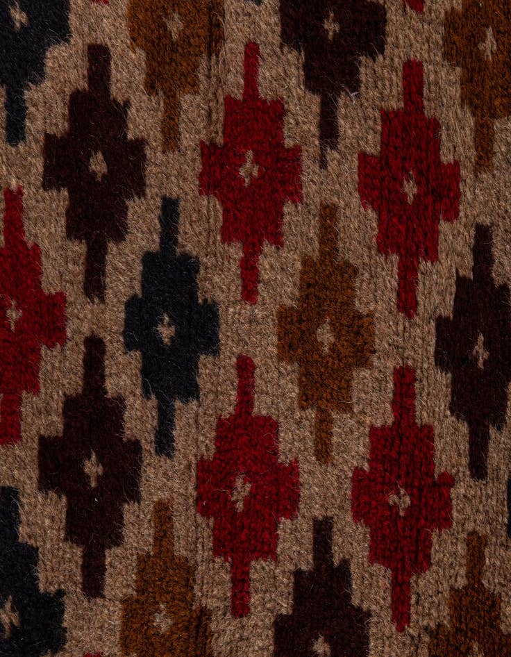Detail image of 2' 10 x 4' 5  Hand Knotted Balouch Persian Wool Rug