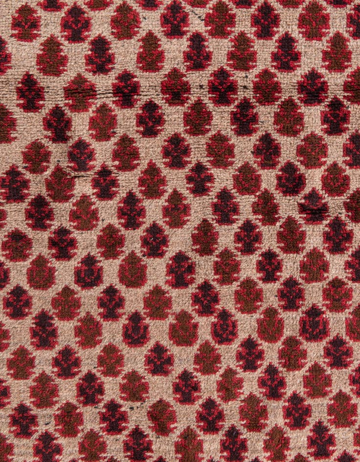 Detail image of 2' 10 x 4' 7  Hand Knotted Balouch Persian Wool Rug