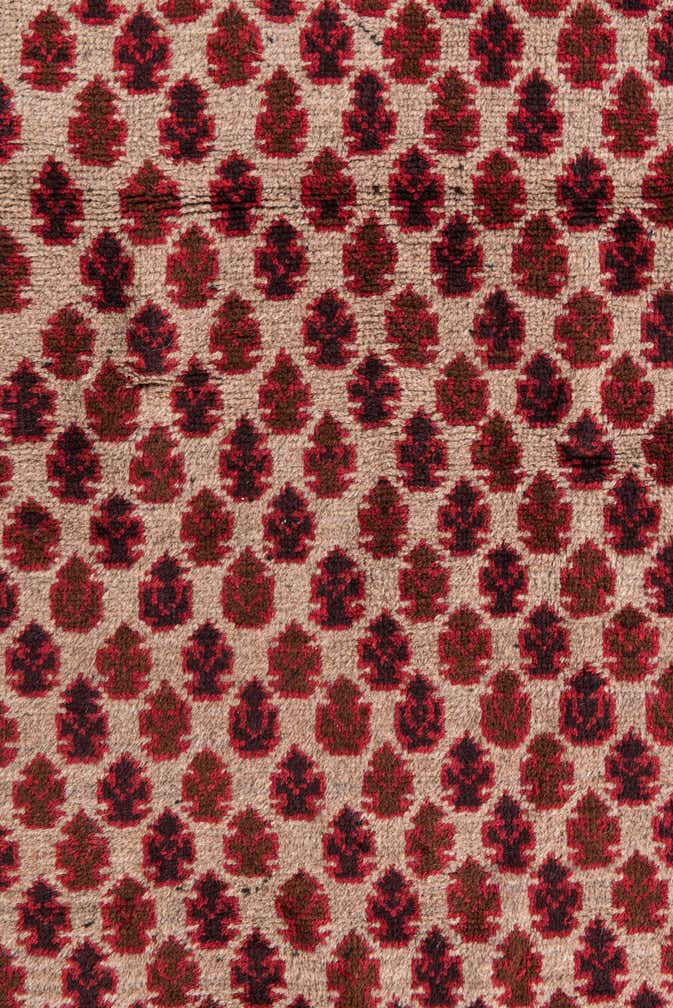 2' 10 x 4' 7 Hand Knotted Balouch Persian Wool Rug