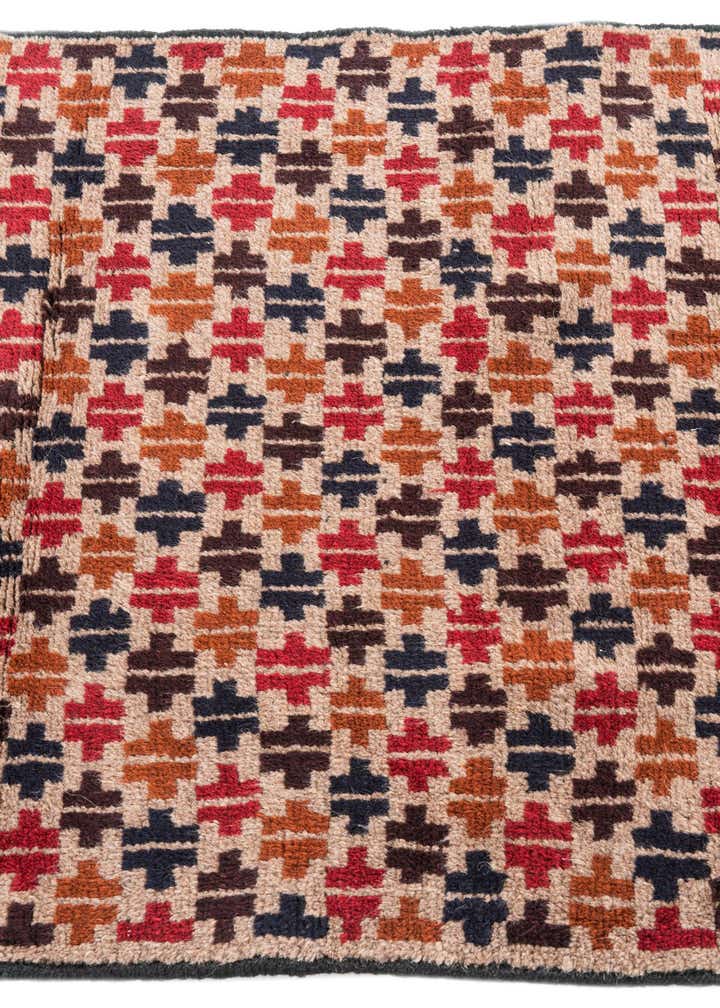 2' 10 x 4' 5 Hand Knotted Balouch Persian Wool Rug