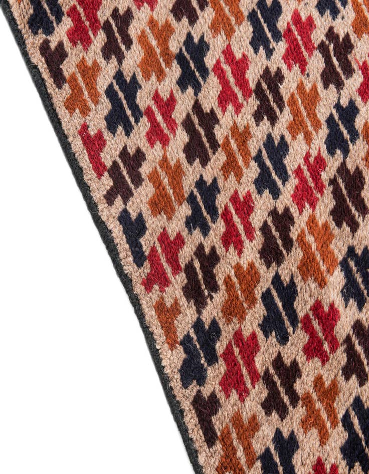 Detail image of 2' 10 x 4' 5 Hand Knotted Balouch Persian Wool Rug