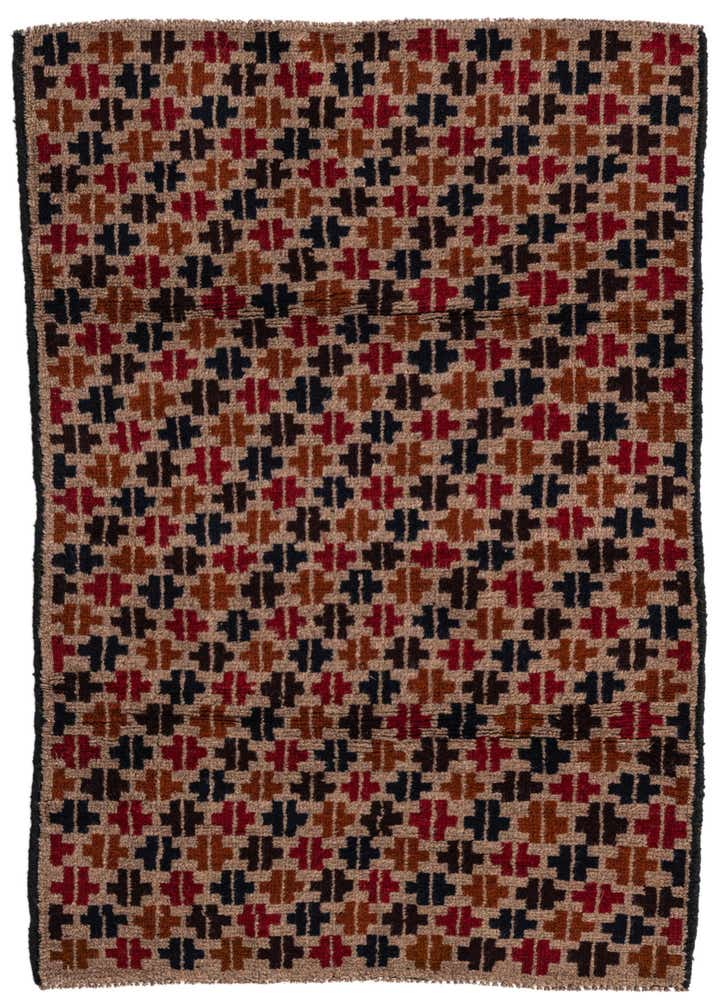 2' 10 x 4' 5 Hand Knotted Balouch Persian Wool Rug