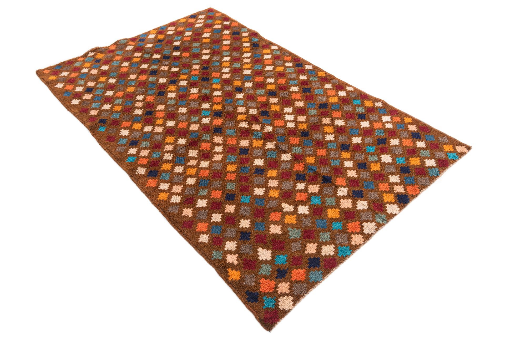 3' 8 x 6' Hand Knotted Balouch Wool Rug