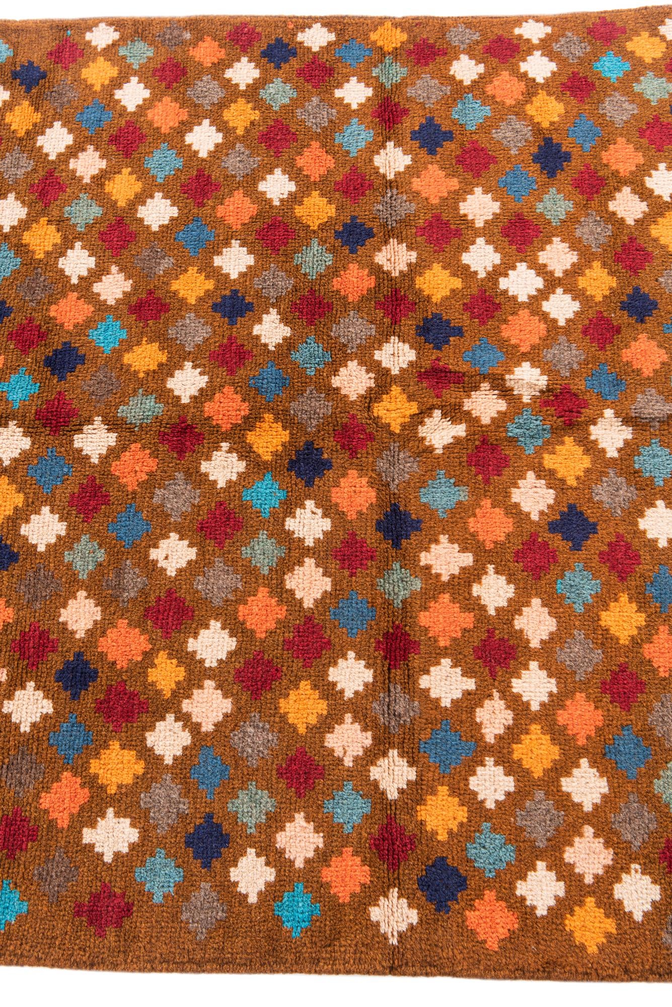 3' 8 x 6' Hand Knotted Balouch Wool Rug