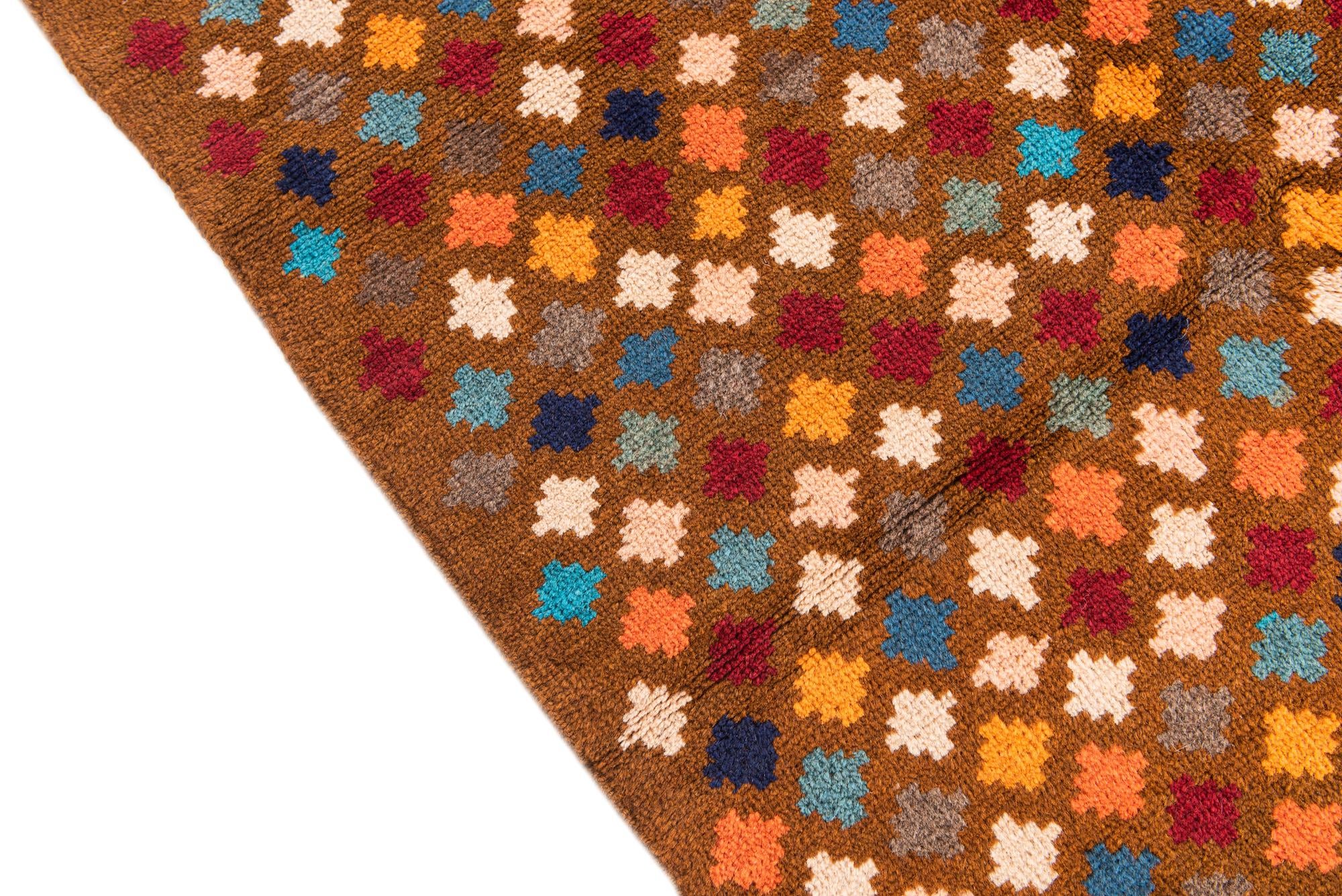 3' 8 x 6' Hand Knotted Balouch Wool Rug