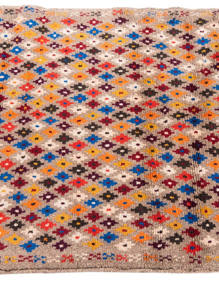 Detail image of 3' x 4' 3  Hand Knotted Balouch Wool Rug