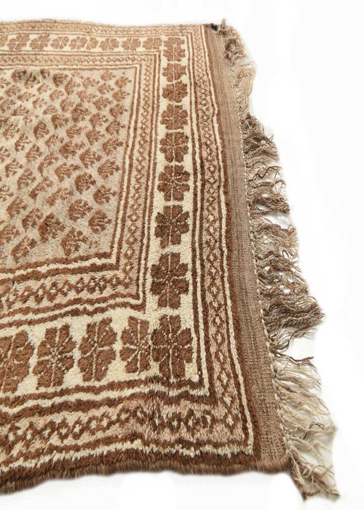 5' x 7' 7 Hand Knotted Balouch Wool Rug