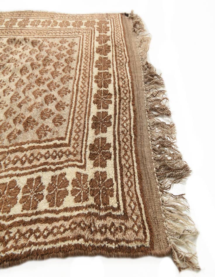 Detail image of 5' x 7' 7 Hand Knotted Balouch Wool Rug