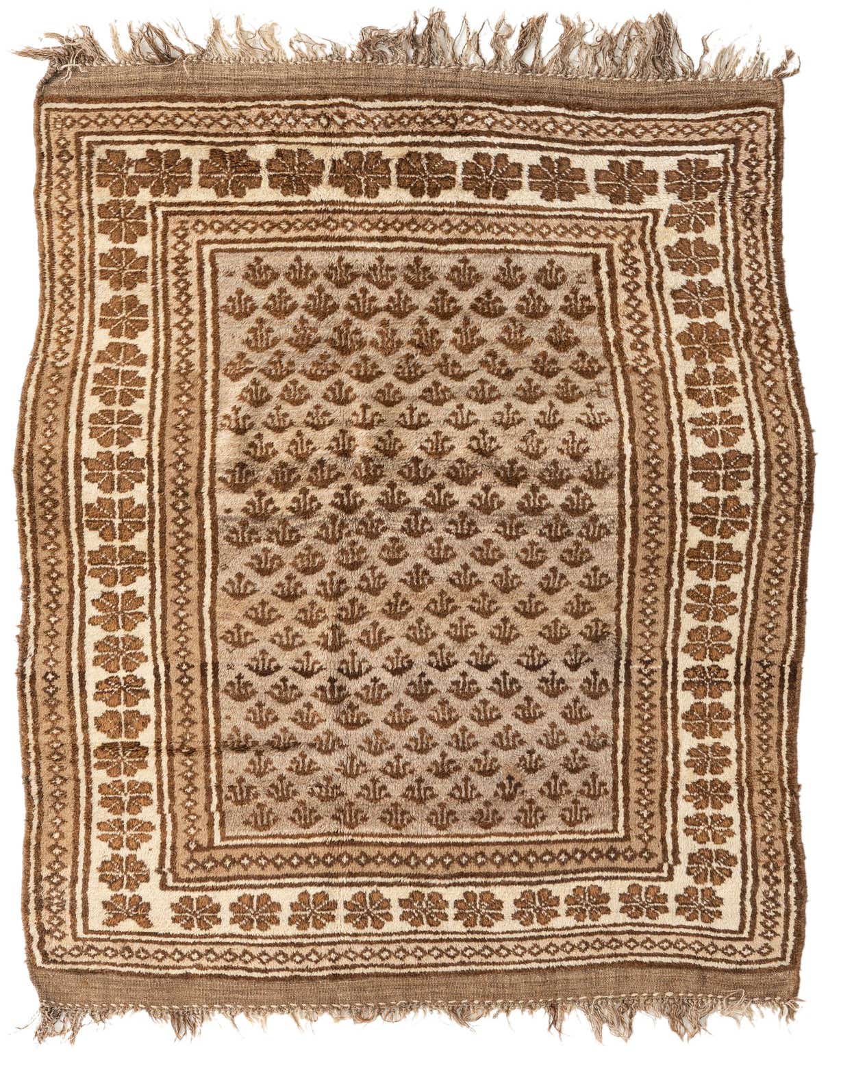 5' x 7' 7 Hand Knotted Balouch Wool Rug