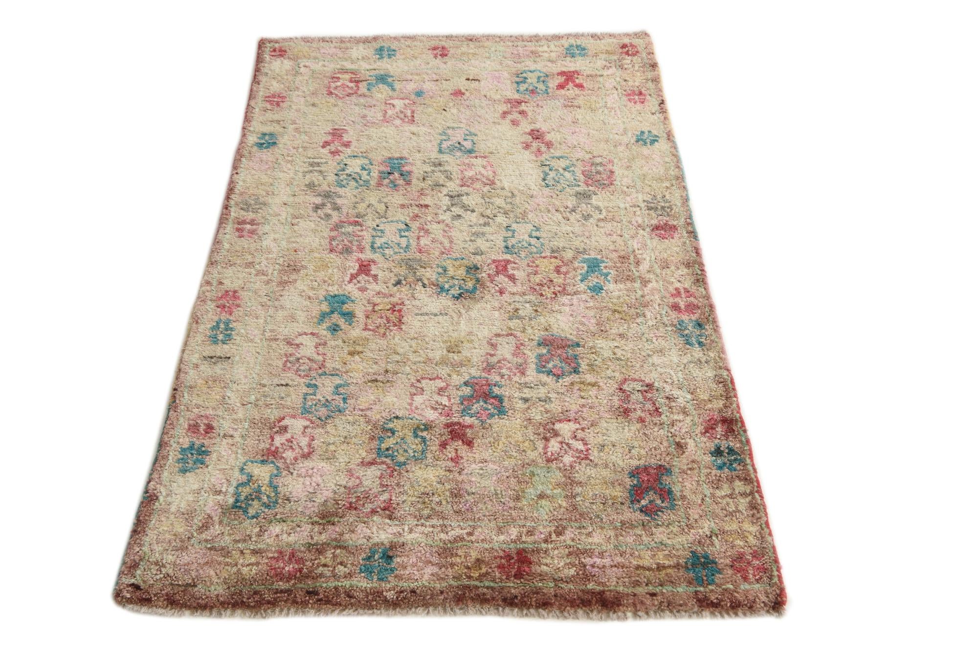 2' 10 x 4' 5 Hand Knotted Balouch Wool Rug