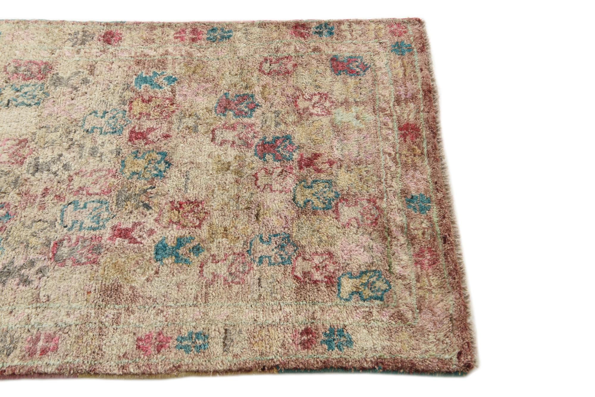 2' 10 x 4' 5 Hand Knotted Balouch Wool Rug