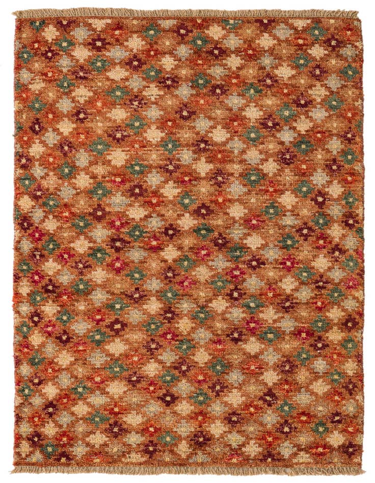 Detail image of 3' 1 x 5' Hand Knotted Balouch Wool Rug