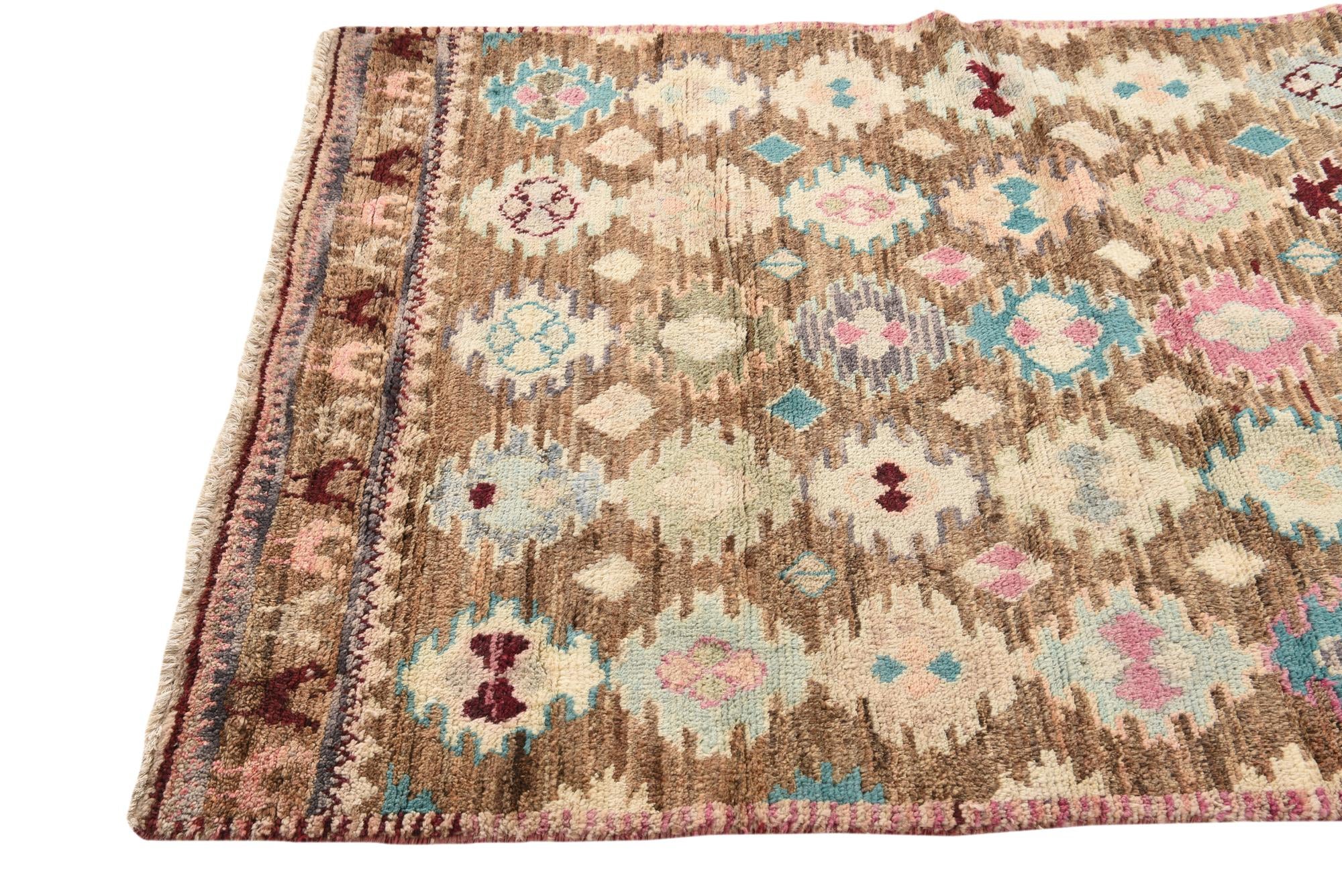 4' x 6' Hand Knotted Balouch Wool Rug