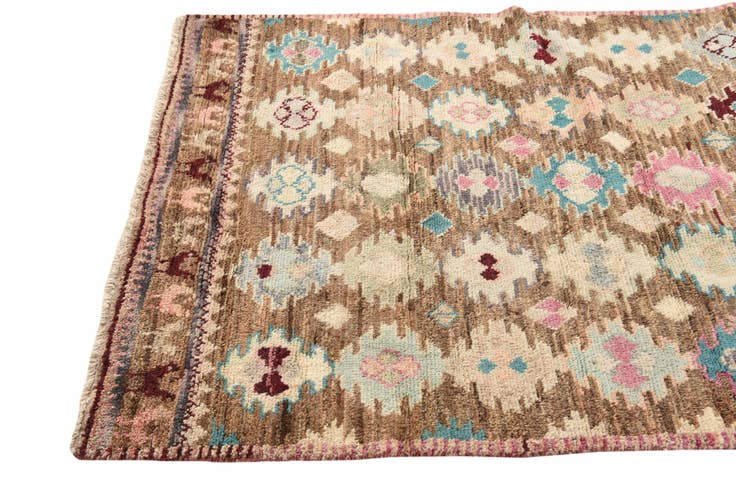 Detail image of 4' x 6' Hand Knotted Balouch Wool Rug