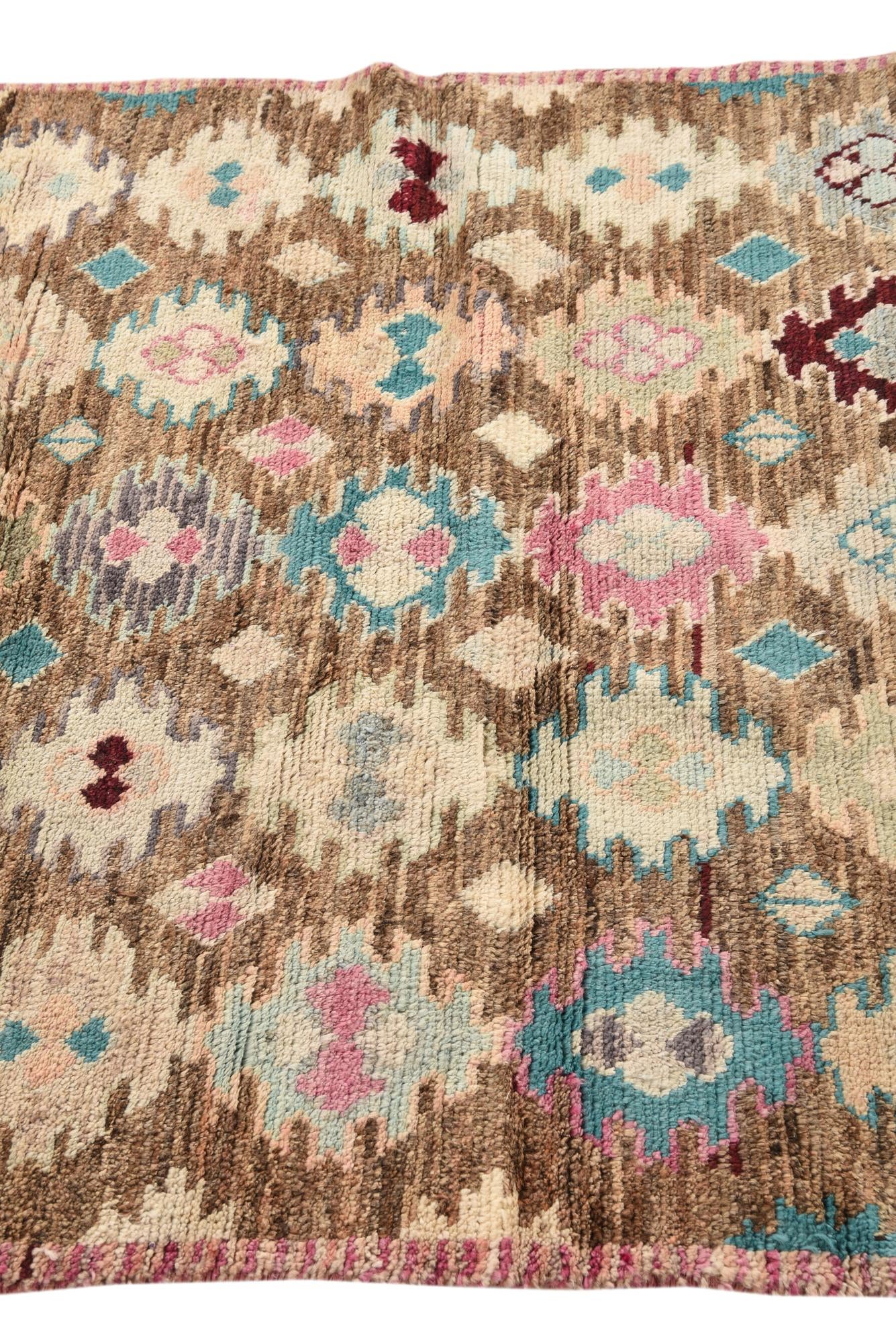 4' x 6' Hand Knotted Balouch Wool Rug