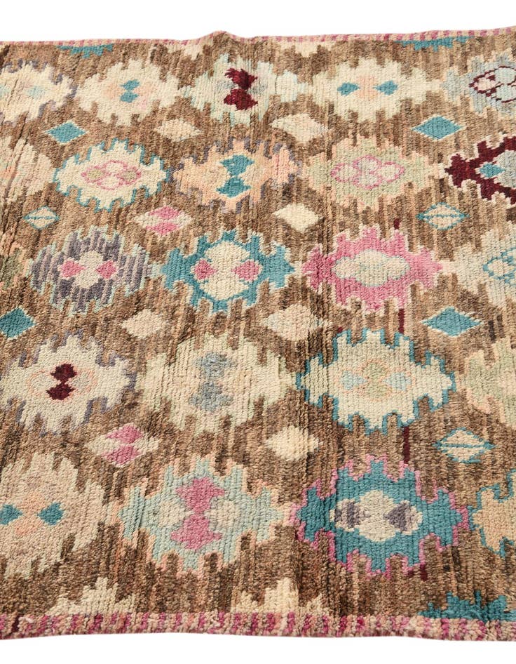 Detail image of 4' x 6'  Hand Knotted Balouch Wool Rug