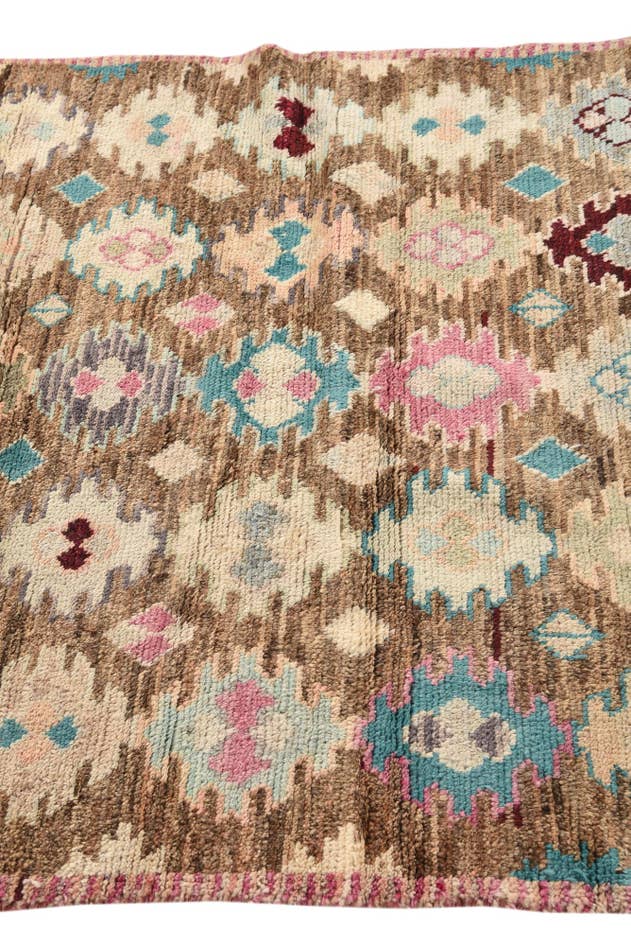 Detail image of 4' x 6' Hand Knotted Balouch Wool Rug