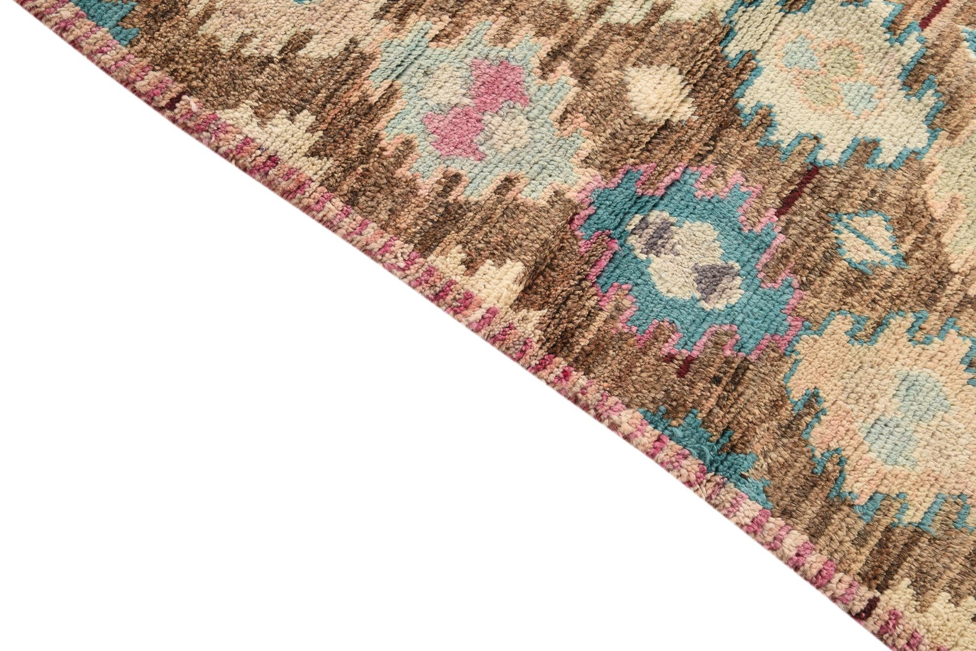 4' x 6' Hand Knotted Balouch Wool Rug