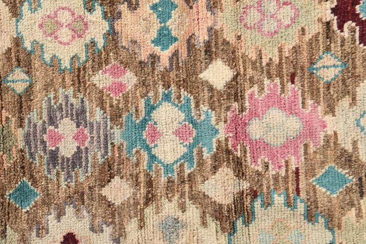 4' x 6' Hand Knotted Balouch Wool Rug