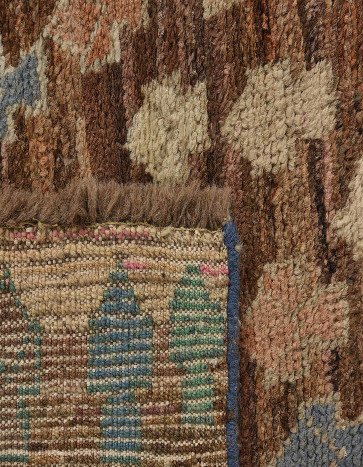 Detail image of 3' x 4' 5  Hand Knotted Balouch Wool Rug