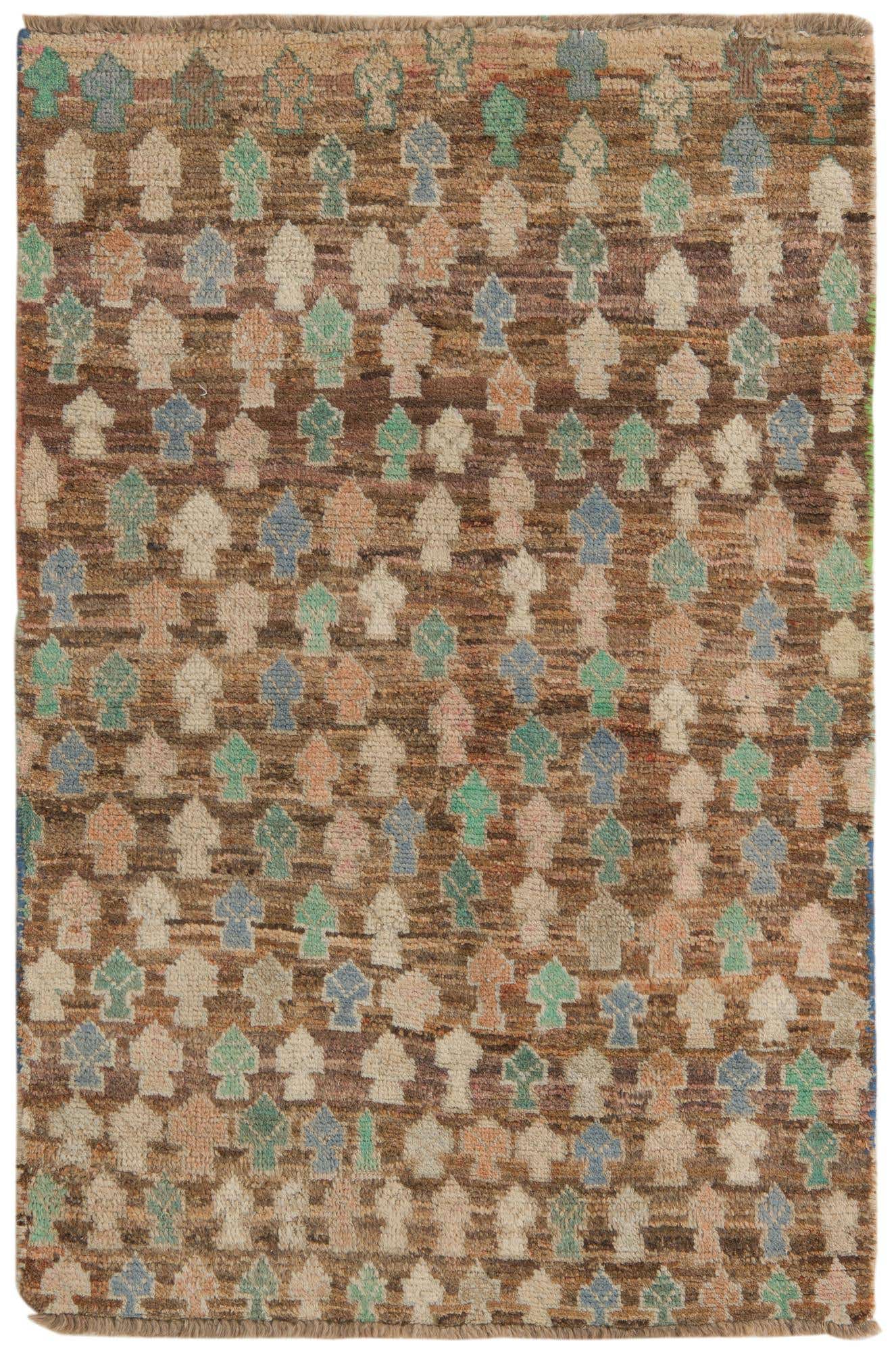 3' x 4' 5 Hand Knotted Balouch Wool Rug