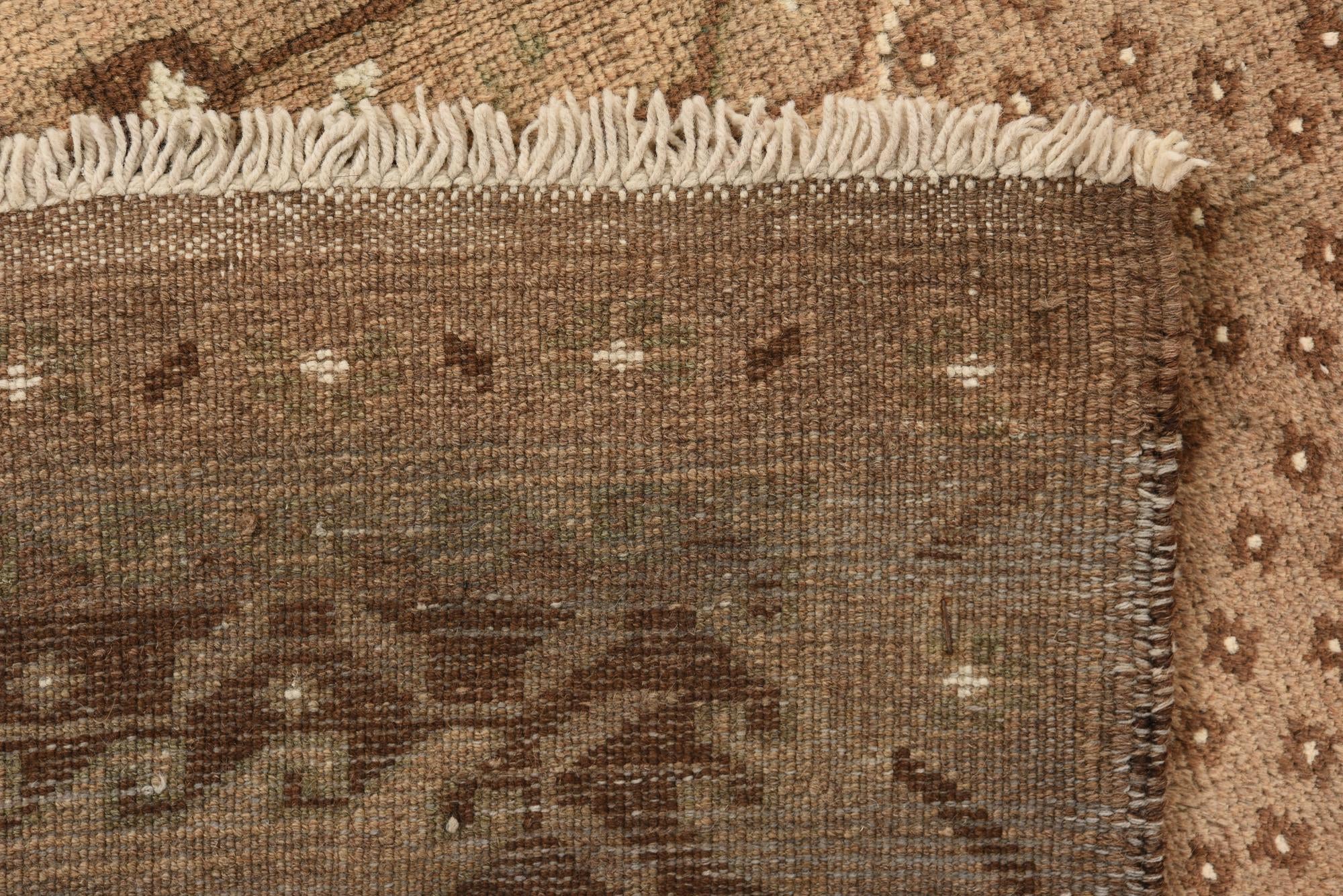 3' 8 x 6' Hand Knotted Balouch Persian Wool Rug