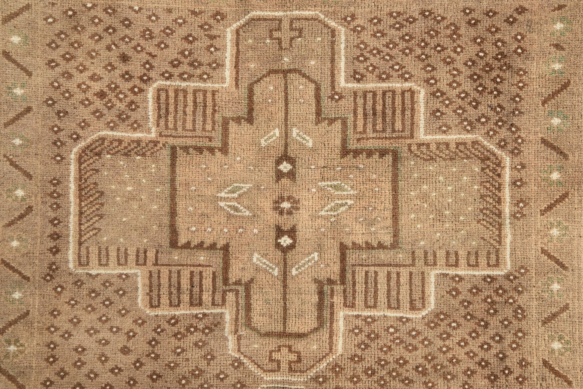 3' 8 x 6' Hand Knotted Balouch Persian Wool Rug